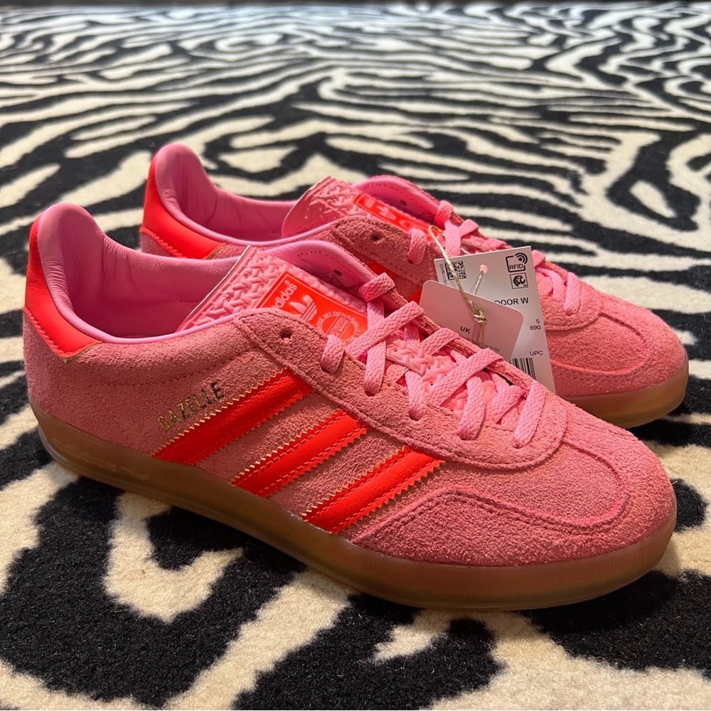 adidas Gazelle Pink Sneakers - Picture 7 of 16